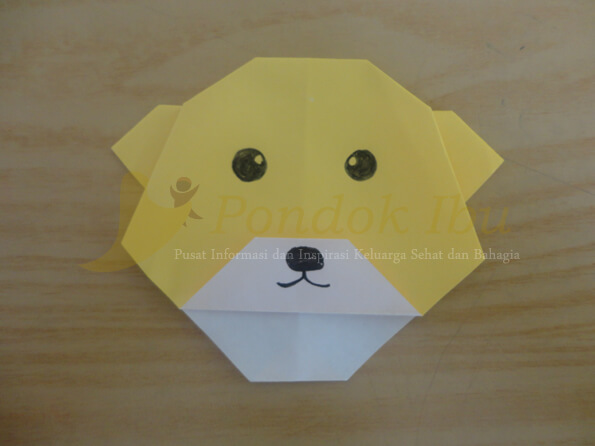 Detail Origami Anjing Nomer 25