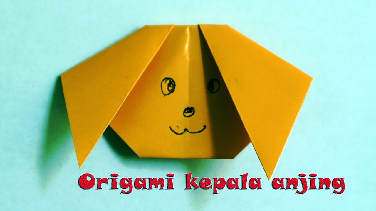 Detail Origami Anjing Nomer 5