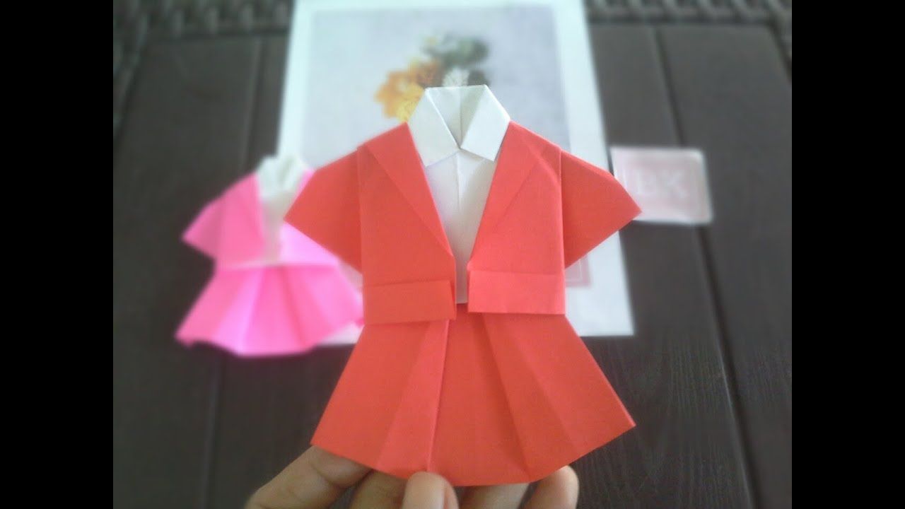 Detail Origami Baju Pengantin Nomer 39