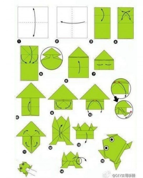 Detail Origami Binatang Mudah Nomer 10