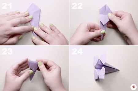 Detail Origami Bunga Lili Nomer 33