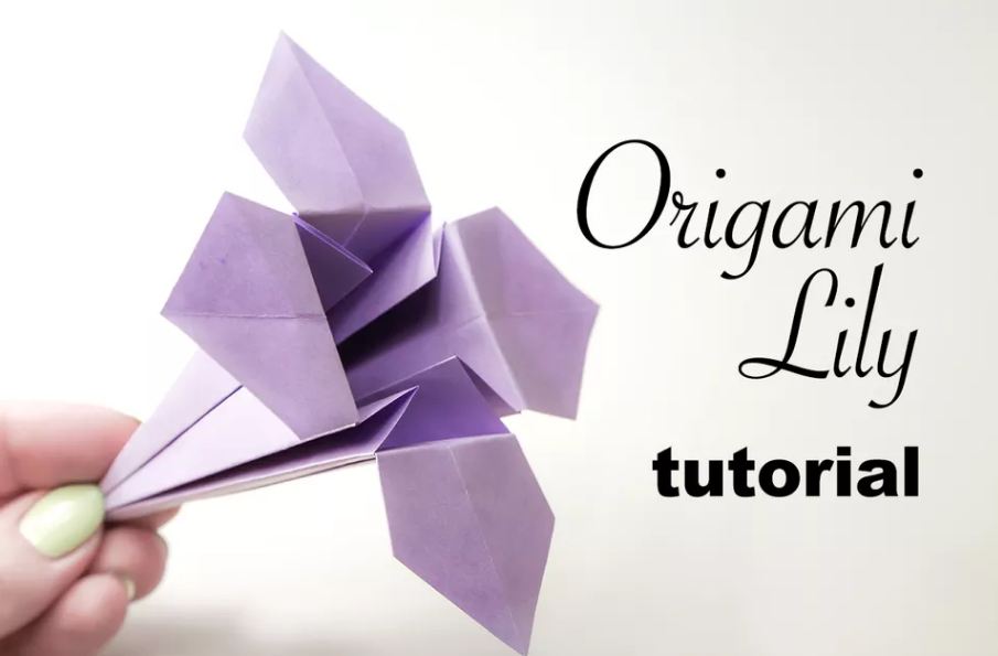 Detail Origami Bunga Lili Nomer 9