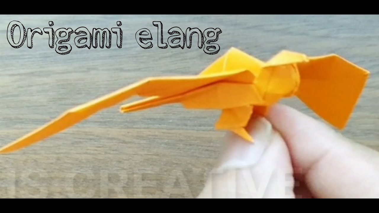 Detail Origami Burung Elang Nomer 3