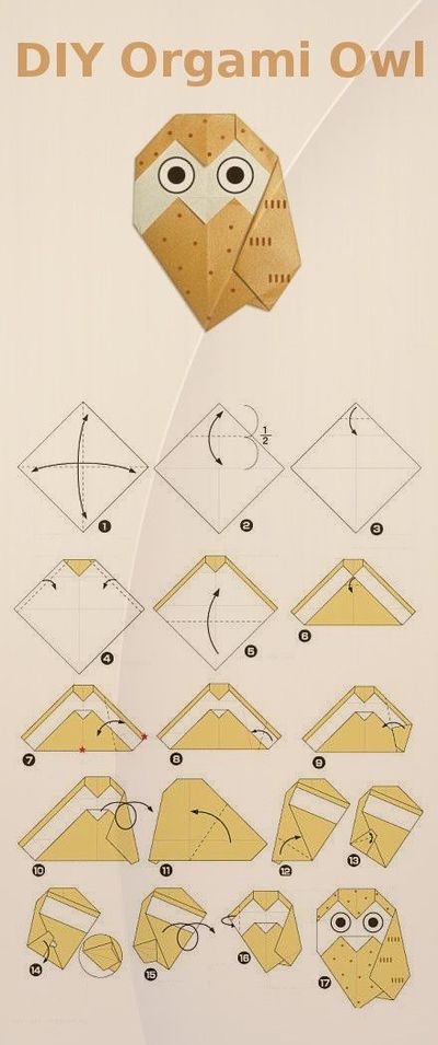 Detail Origami Burung Hantu Nomer 28