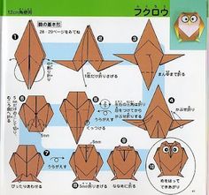 Detail Origami Burung Hantu Nomer 43