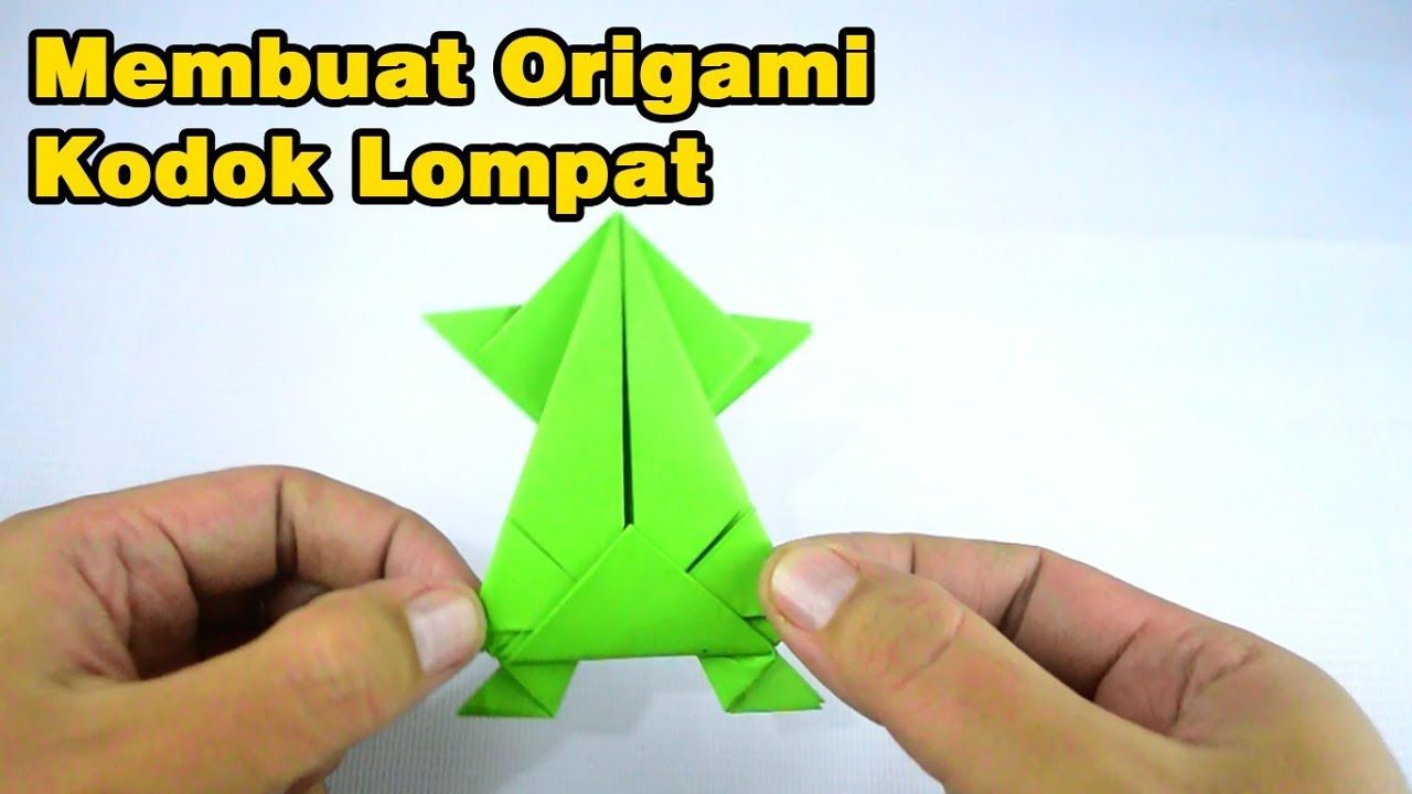 Detail Origami Katak Lompat Nomer 19