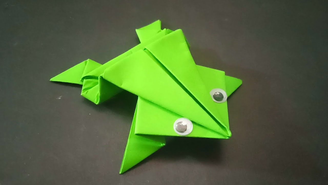 Detail Origami Katak Lompat Nomer 4