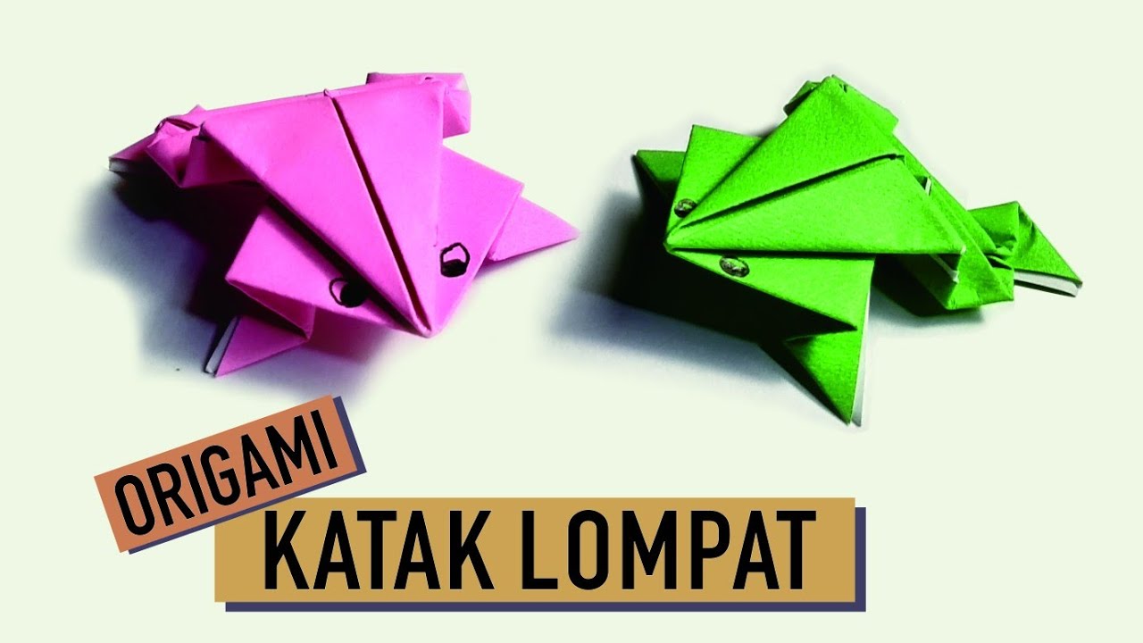 Detail Origami Katak Lompat Nomer 8