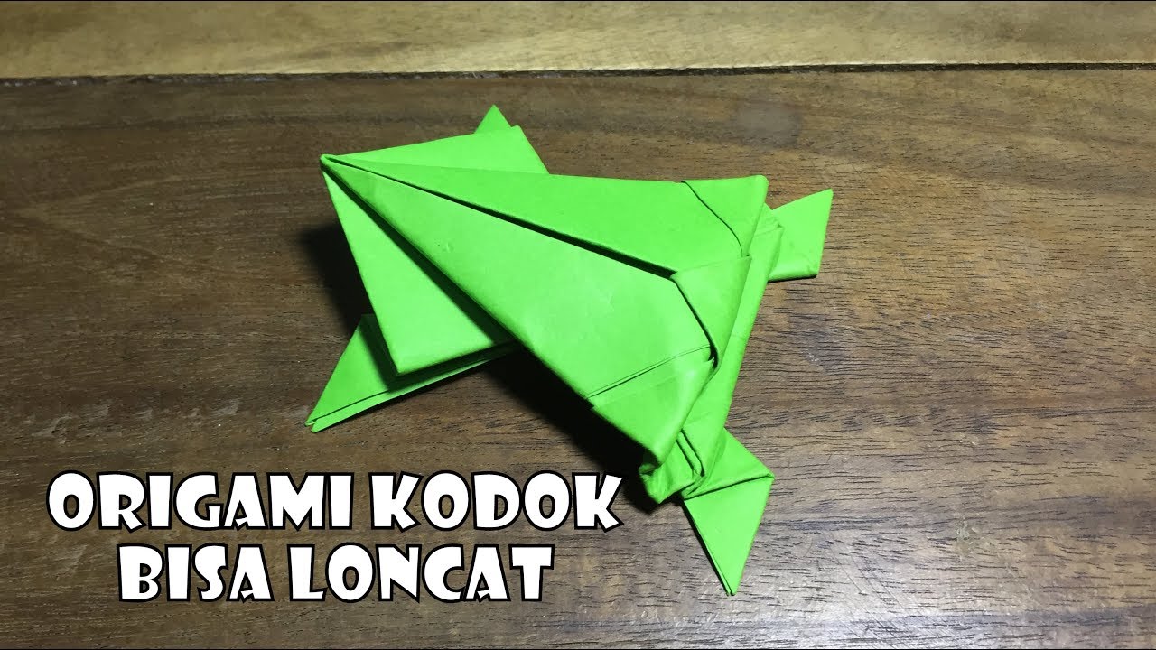 Detail Origami Kodok Loncat Nomer 12