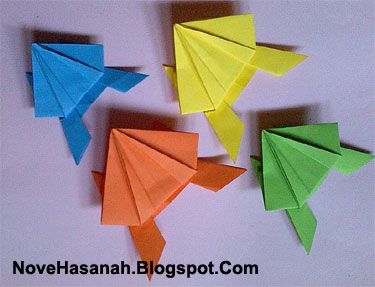 Detail Origami Kodok Loncat Nomer 14