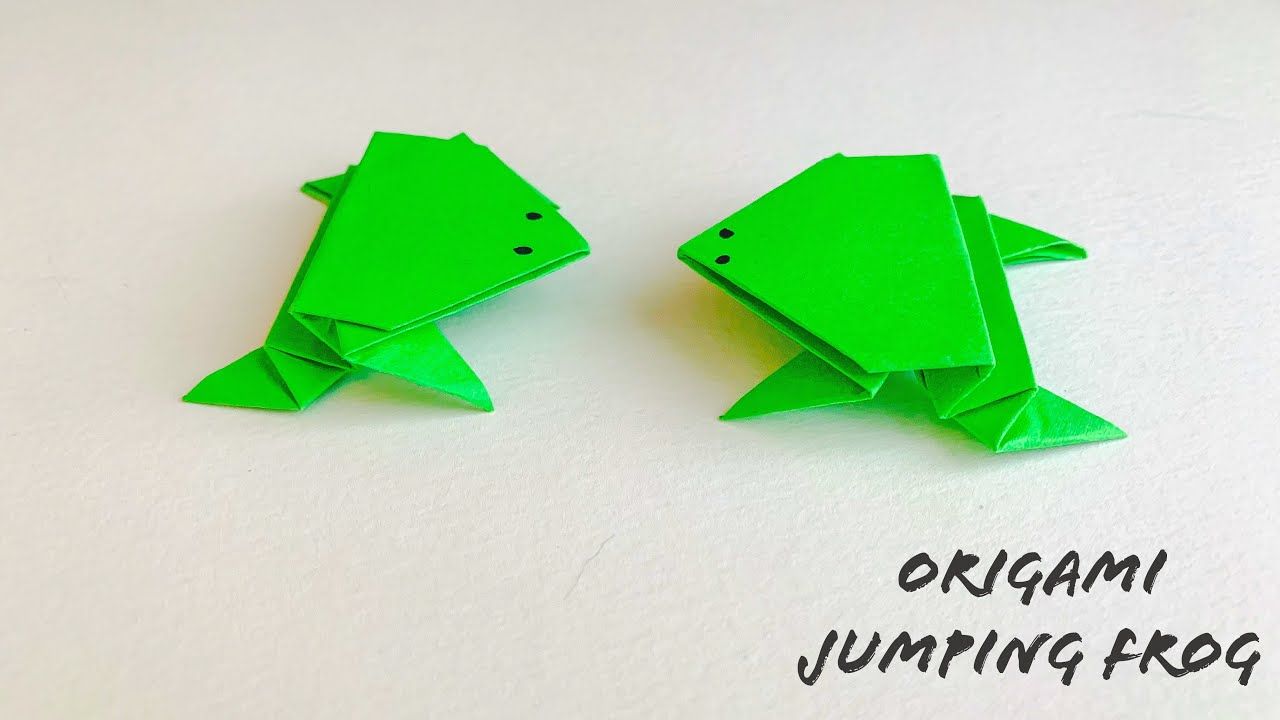 Detail Origami Kodok Loncat Nomer 19