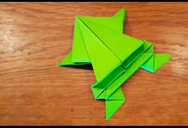 Detail Origami Kodok Loncat Nomer 26