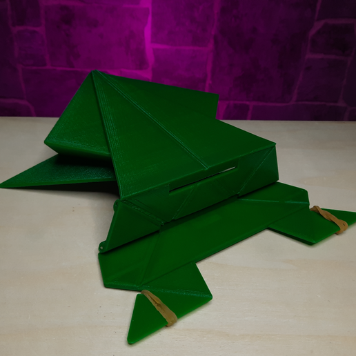Detail Origami Kodok Loncat Nomer 28