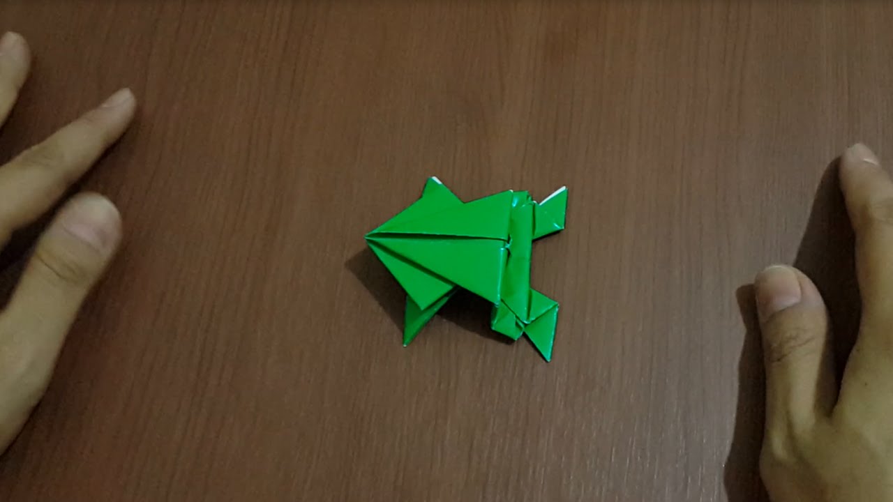 Detail Origami Kodok Loncat Nomer 6
