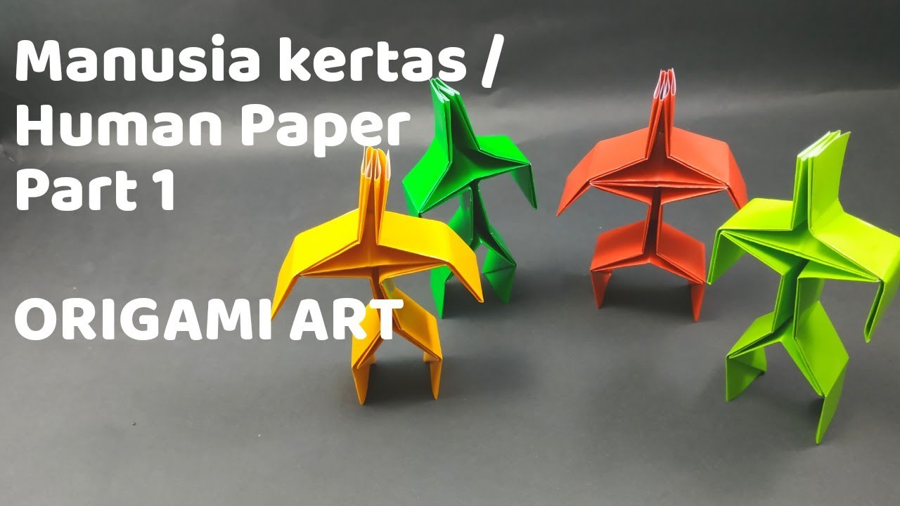 Detail Origami Orang Orangan Nomer 4