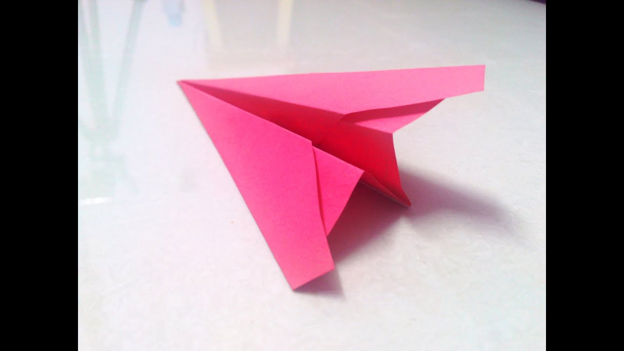 Detail Origami Paper Airplane Nomer 32