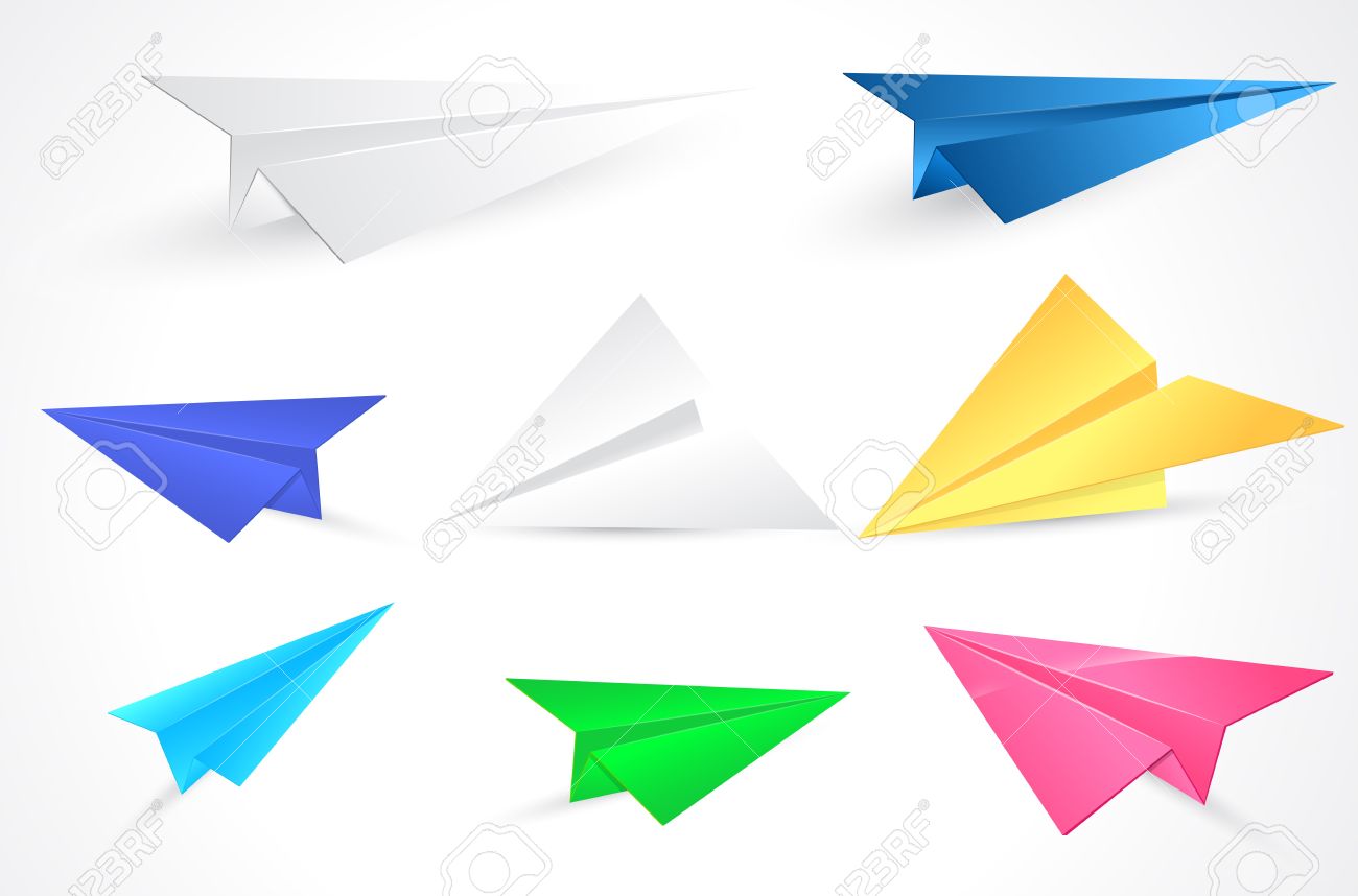 Detail Origami Paper Airplane Nomer 43