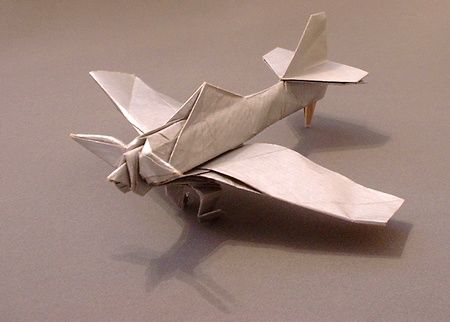 Detail Origami Paper Airplane Nomer 53