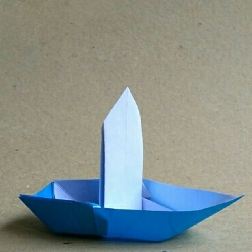 Detail Origami Perahu Kertas Nomer 26