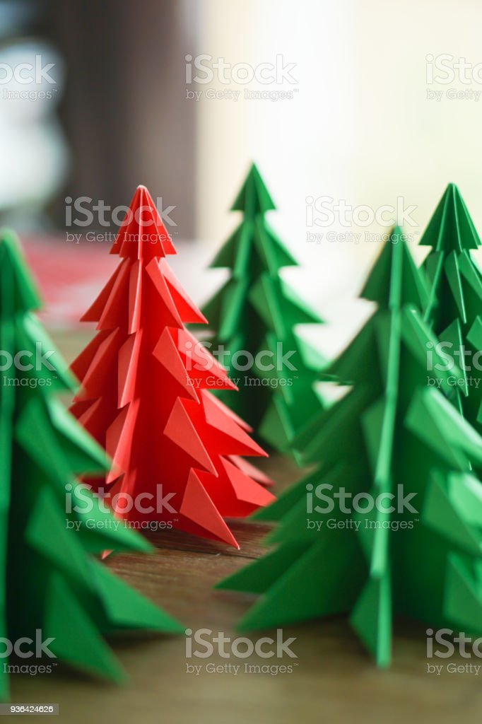 Detail Origami Pohon Cemara Nomer 14