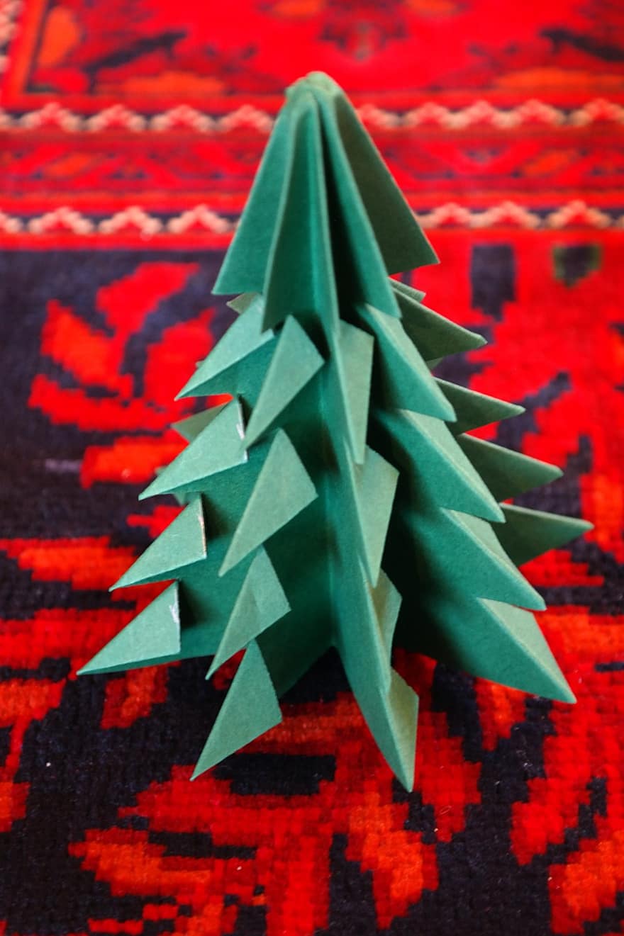 Detail Origami Pohon Cemara Nomer 25