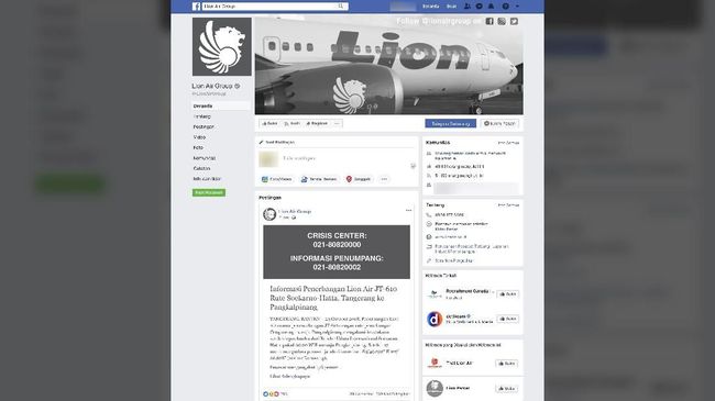 Detail Logo Pesawat Lion Air Nomer 43