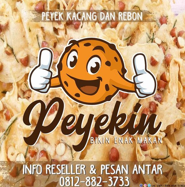 Detail Logo Peyek Kacang Nomer 2