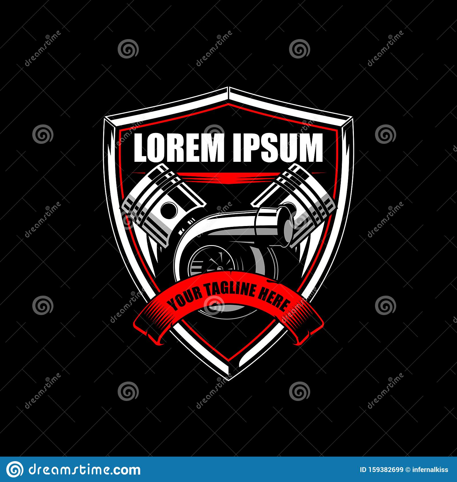 Detail Logo Piston Racing Vector Png Nomer 20