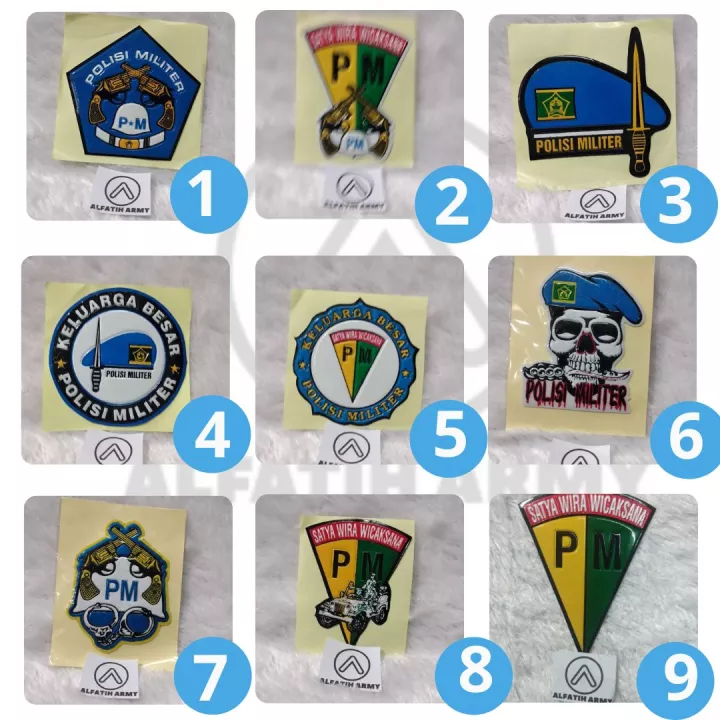 Detail Logo Polisi Militer Nomer 47