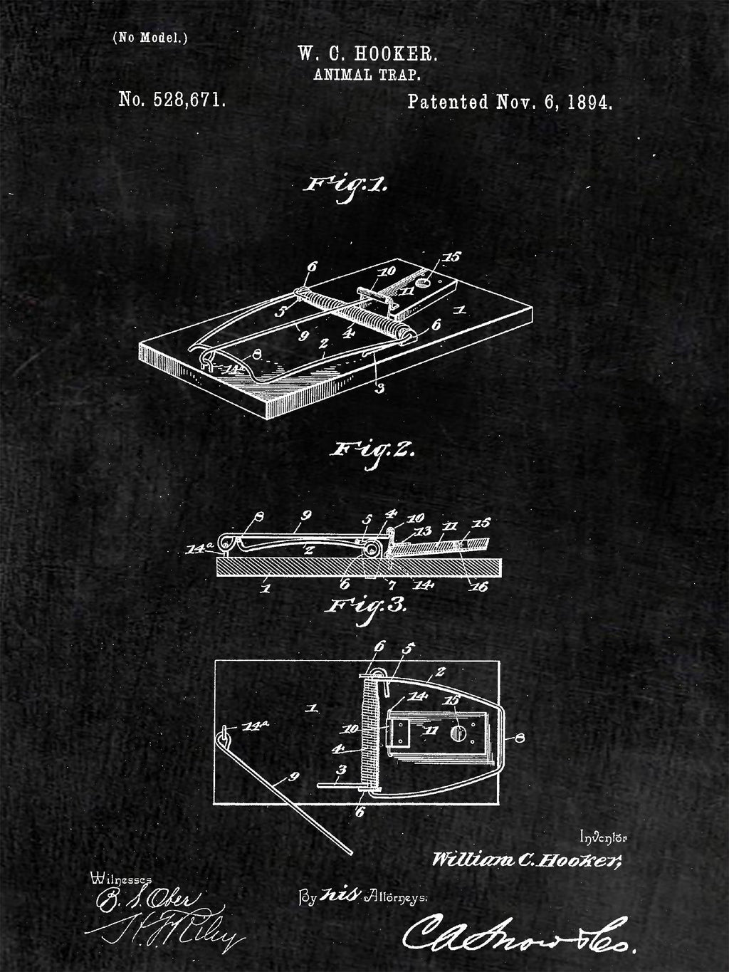 Detail Original Mouse Trap Patent Nomer 41