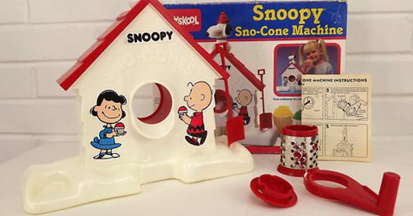 Detail Original Snoopy Sno Cone Maker Nomer 11