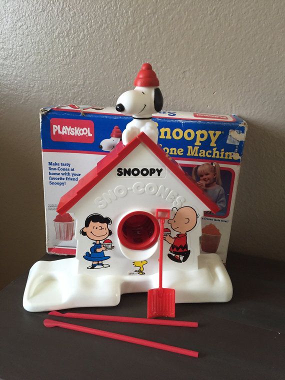 Detail Original Snoopy Sno Cone Maker Nomer 18