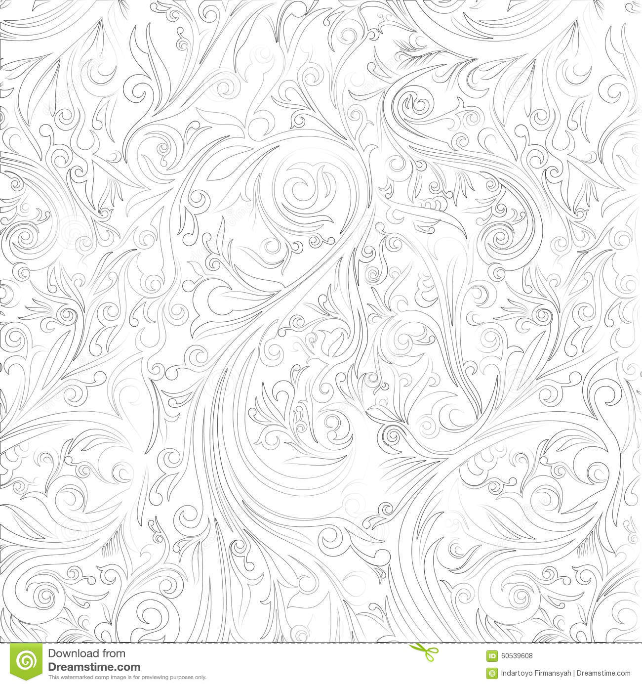 Detail Ornamen Batik Wallpaper Nomer 23