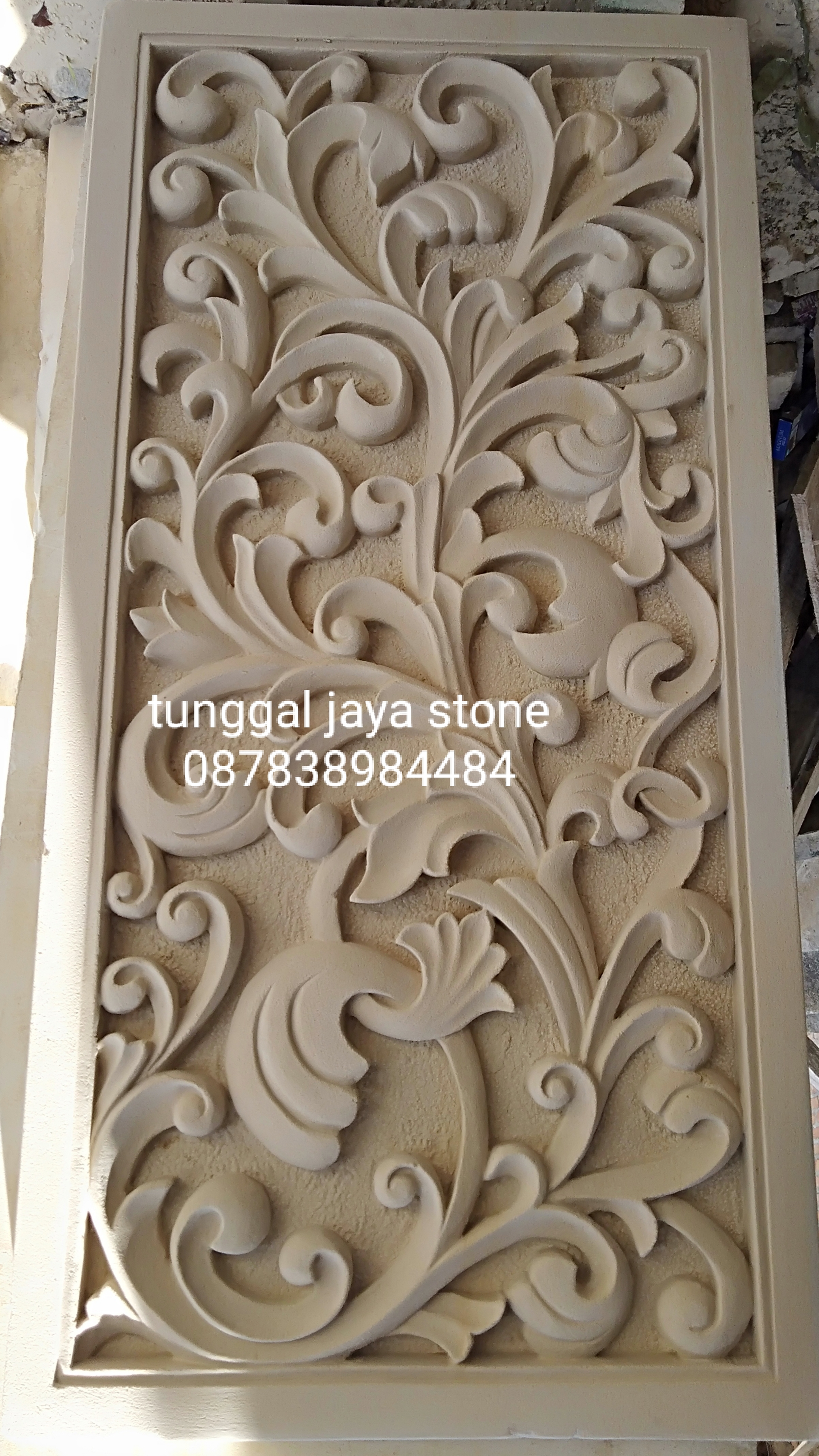 Detail Ornamen Batu Alam Nomer 37