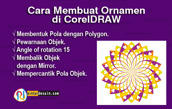 Detail Ornamen Coreldraw Nomer 22