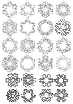 Detail Ornamen Coreldraw Nomer 44