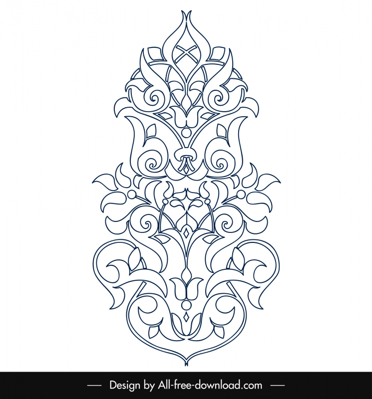 Detail Ornamen Coreldraw Nomer 6