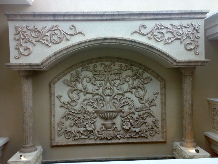 Detail Ornamen Dinding Klasik Nomer 2