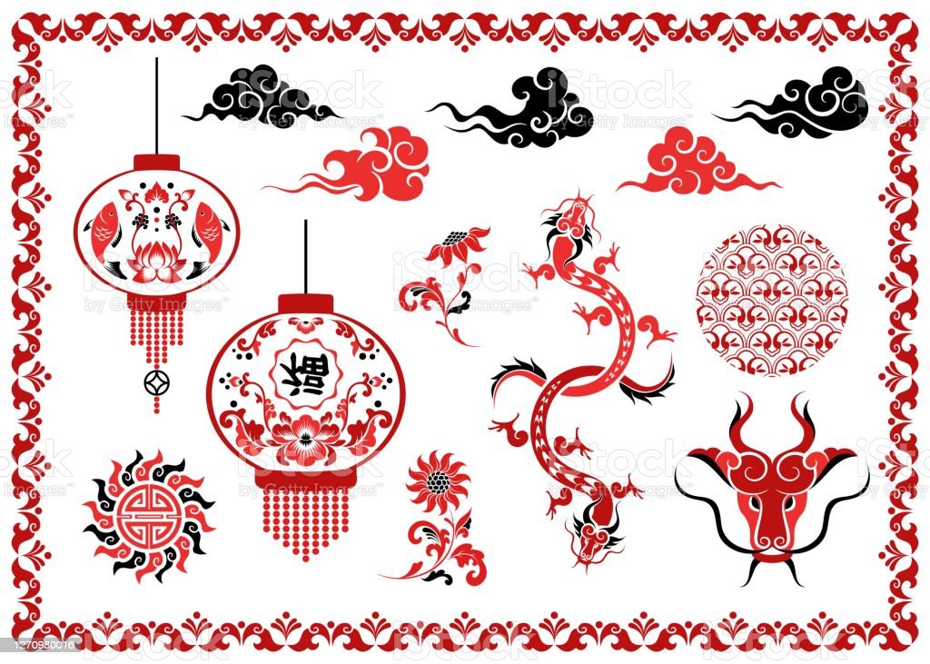 Detail Ornamen Imlek Vector Nomer 47