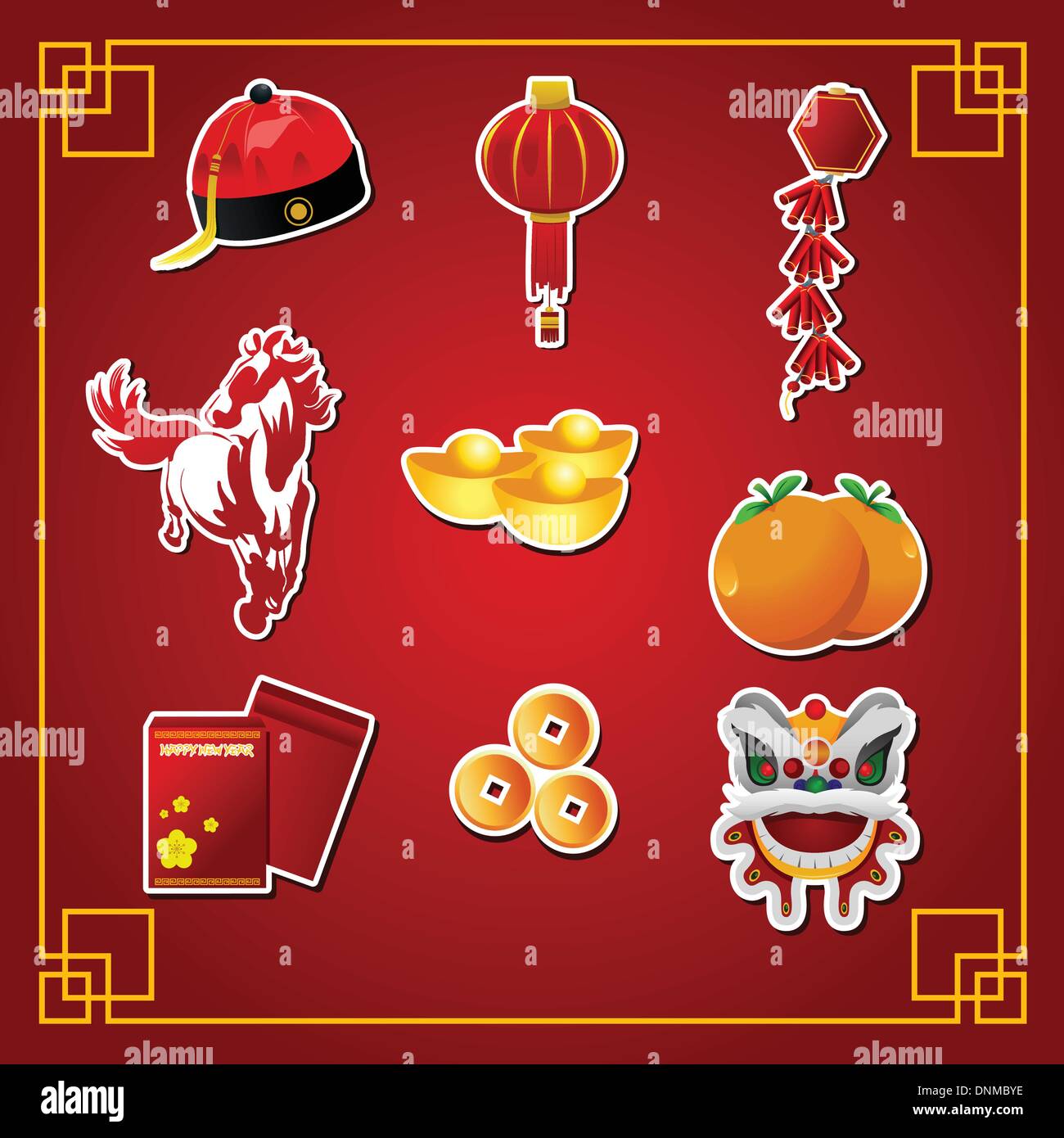 Detail Ornamen Imlek Vector Nomer 10