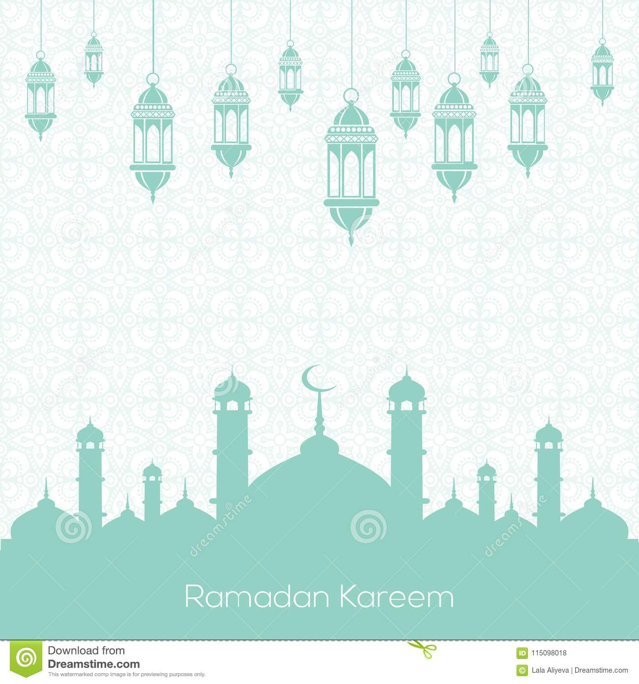 Detail Ornamen Ramadhan Vector Nomer 5