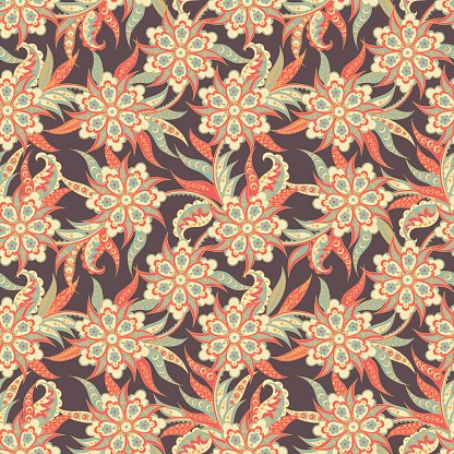 Detail Ornament Batik Vector Nomer 39