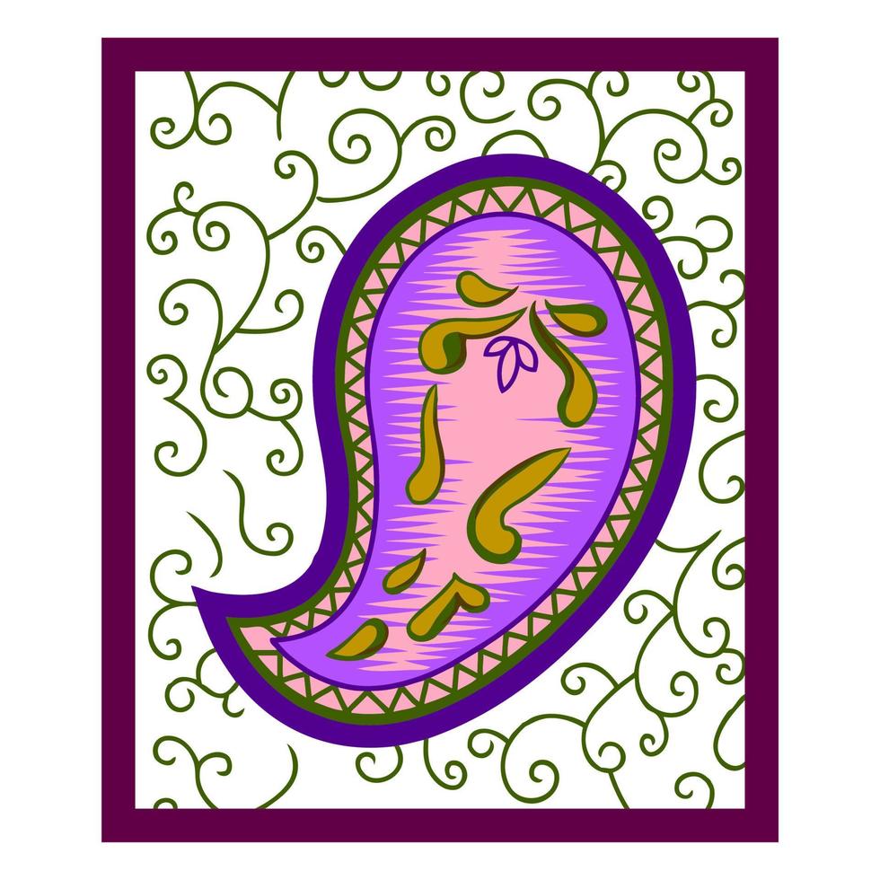 Detail Ornament Batik Vector Nomer 44