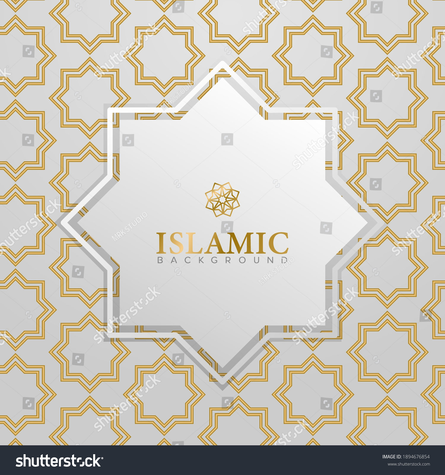 Detail Ornament Islamic Background Nomer 26