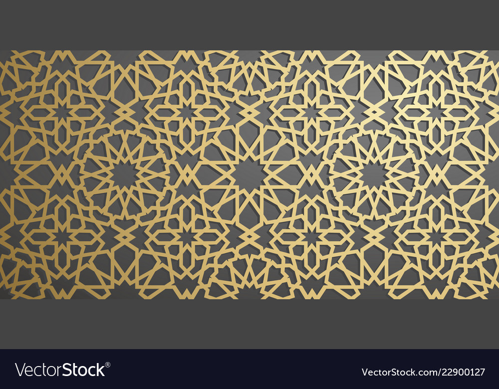 Detail Ornament Islamic Gold Png Nomer 41