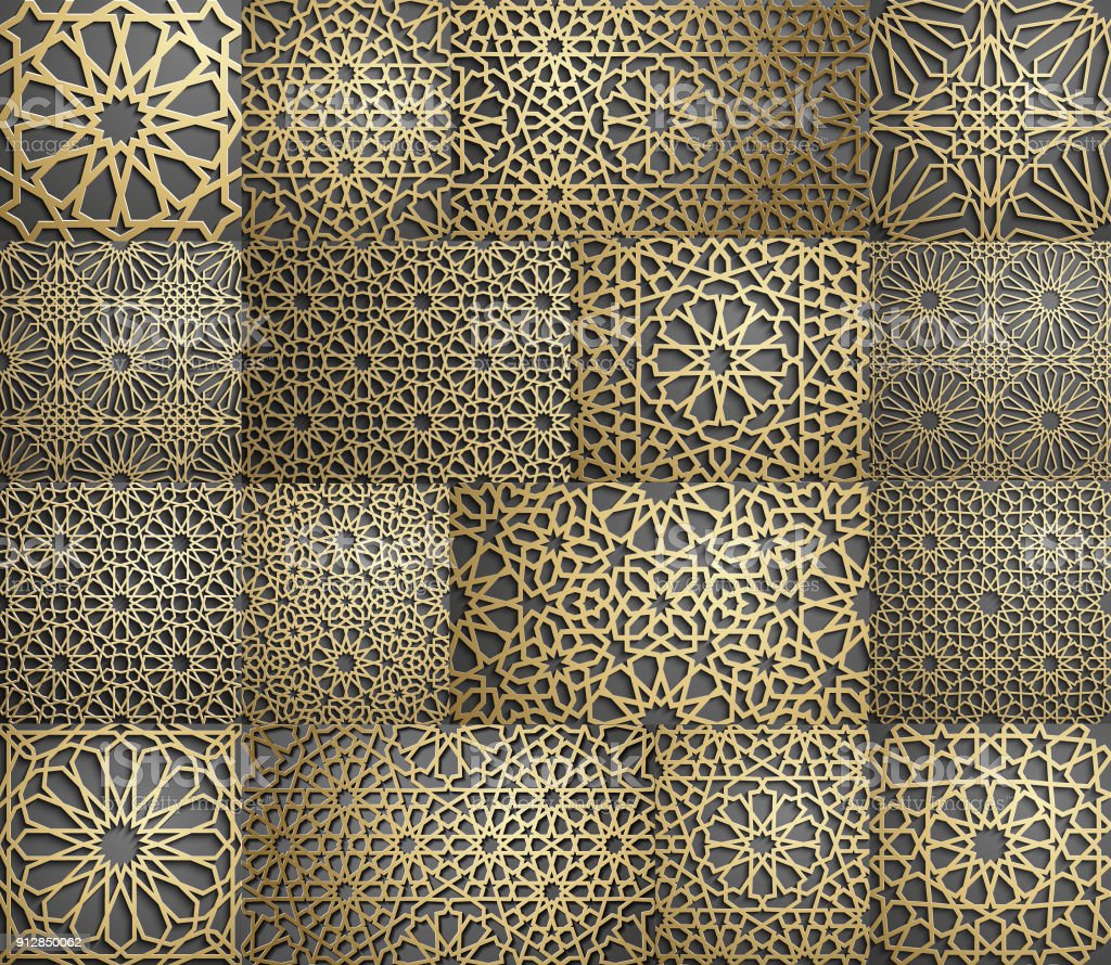 Detail Ornament Islamic Wallpaper Nomer 34