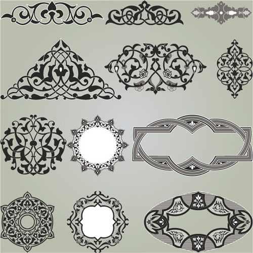 Detail Ornament Kaligrafi Nomer 3