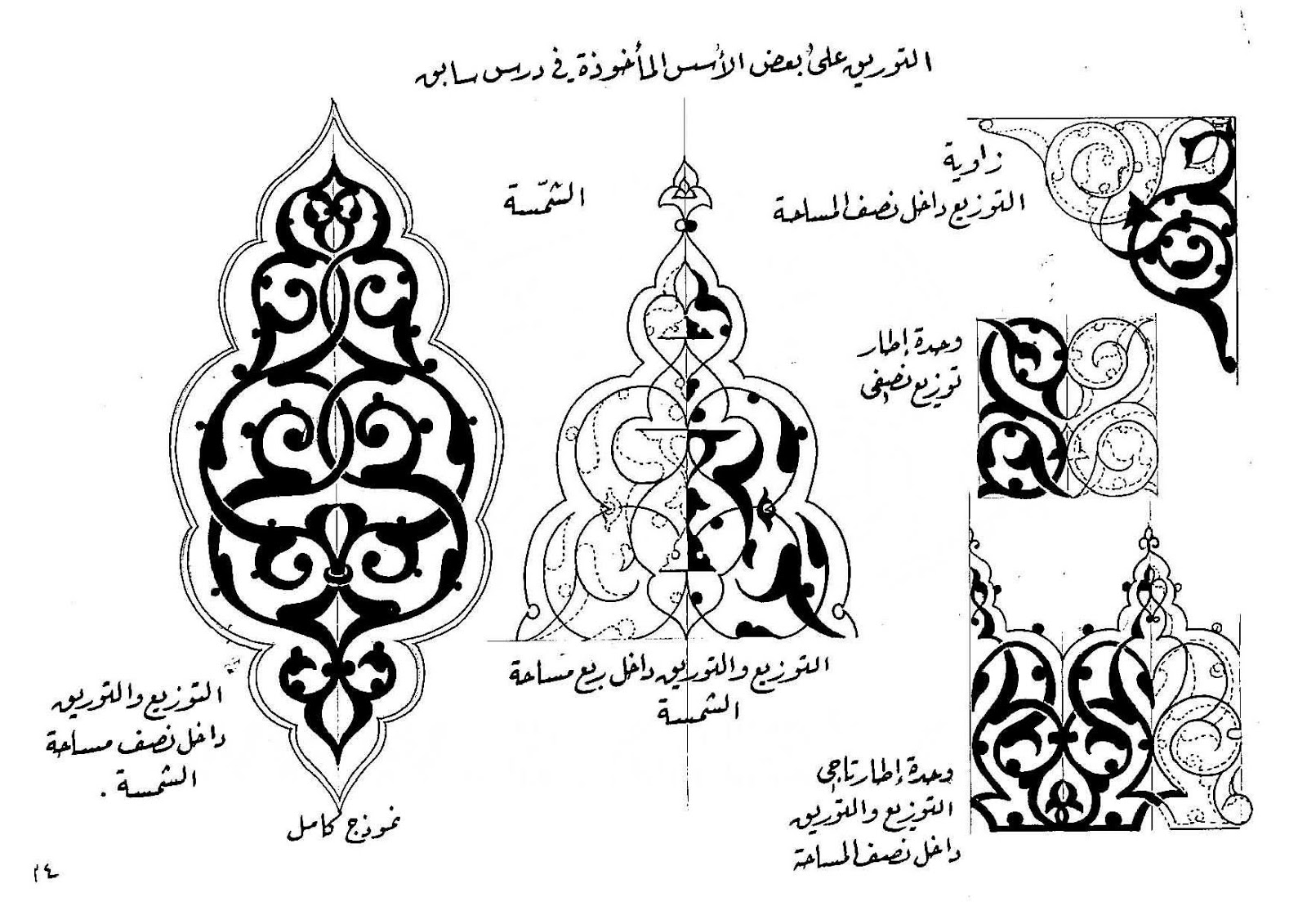 Detail Ornament Kaligrafi Nomer 27