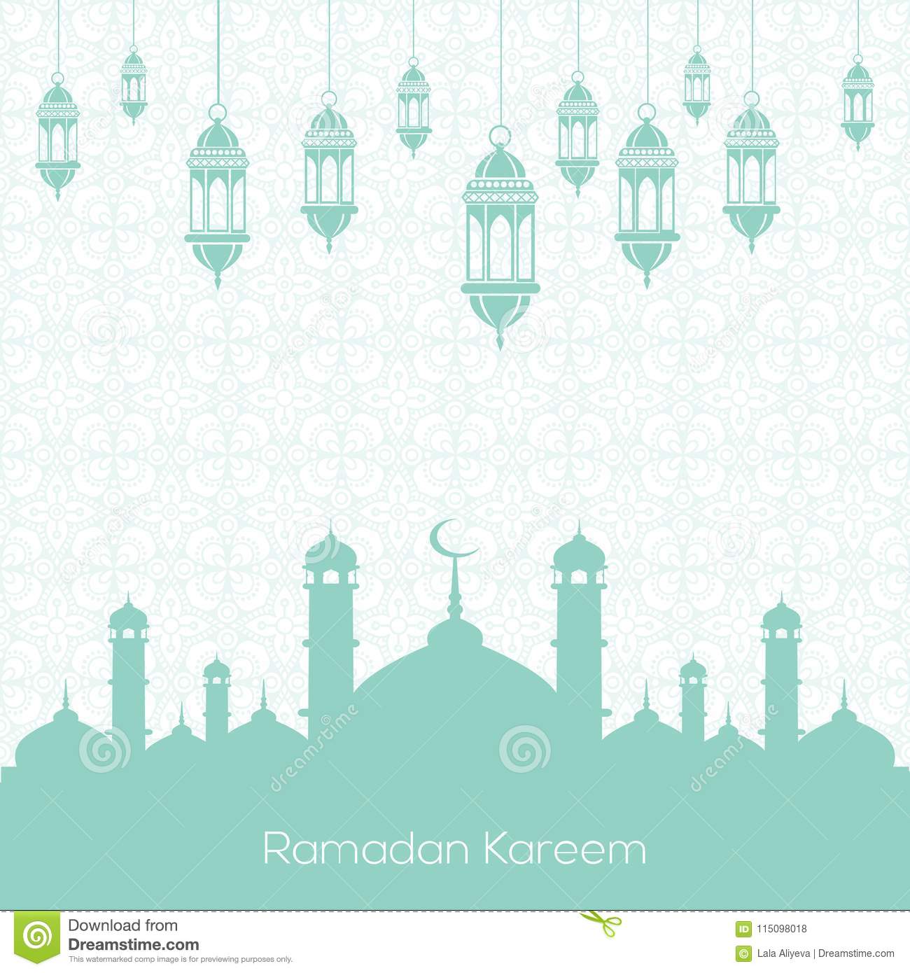Detail Ornament Ramadhan Vector Nomer 5