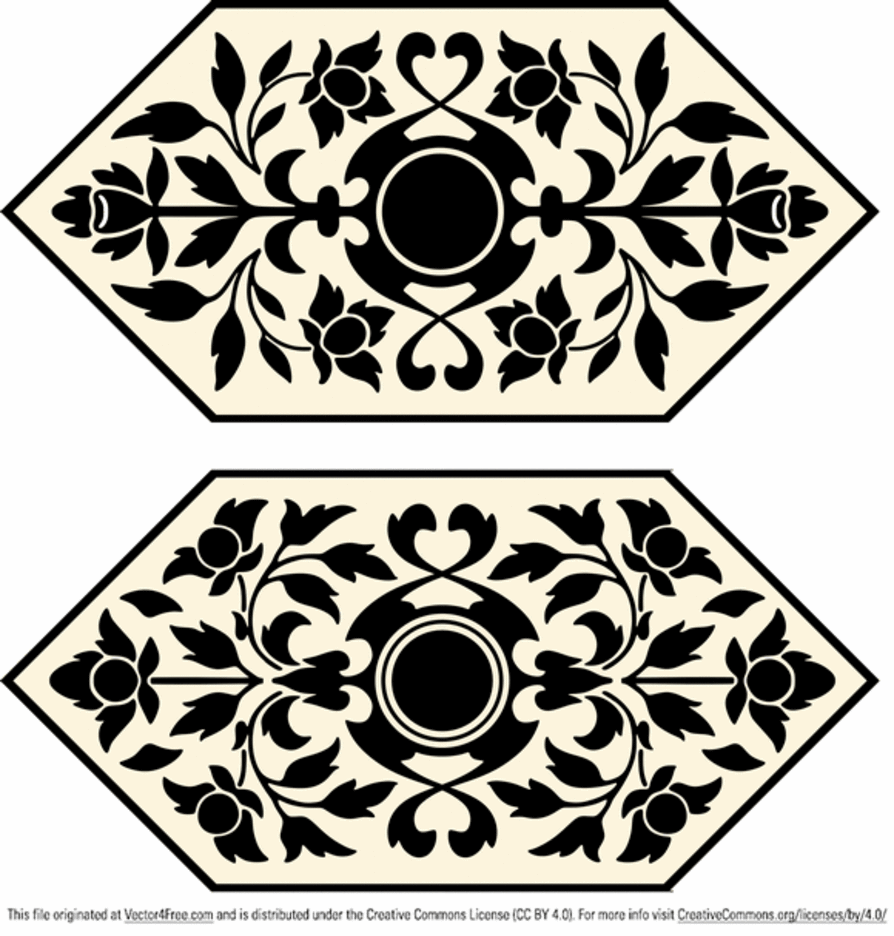 Detail Ornament Vector Nomer 34